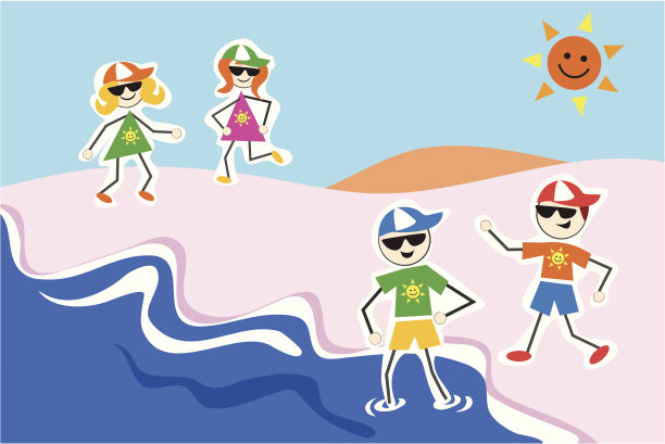 夏天的孩子图片下载