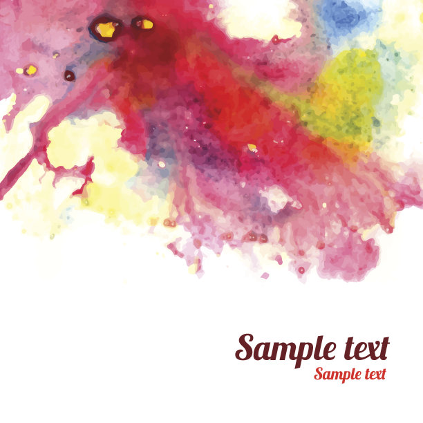 抽象水彩画的背景图片下载