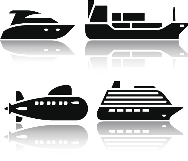 一套运输图标-运输水图片下载