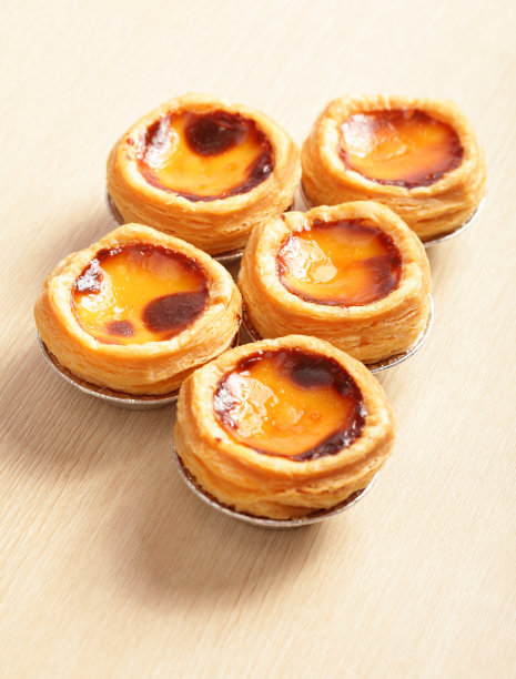 美味的葡萄牙蛋挞图片下载