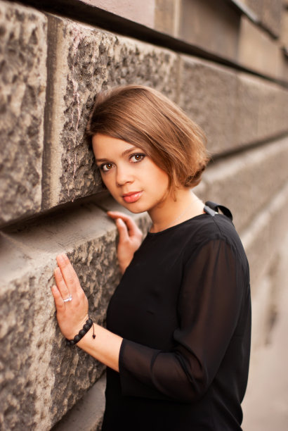 时尚模特肖像图片下载