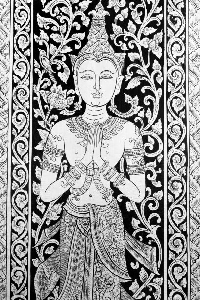 泰国的绘画艺术图片下载