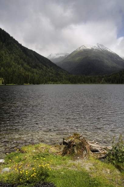 湖岸在阳光图片下载