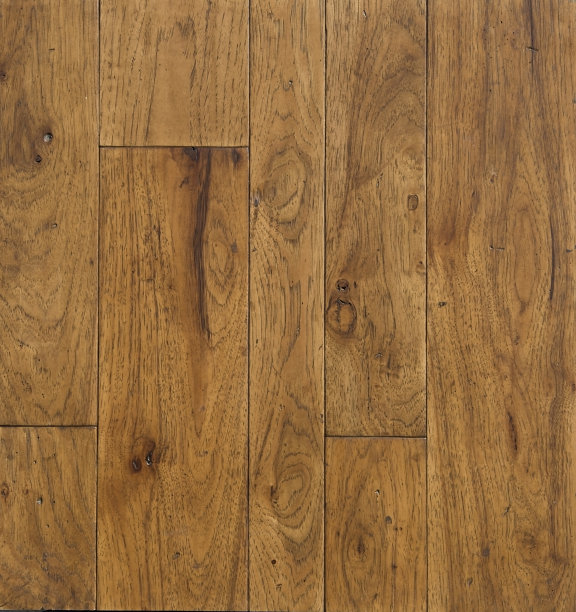 乡村山胡桃坚果棕色硬木地板背景图片下载