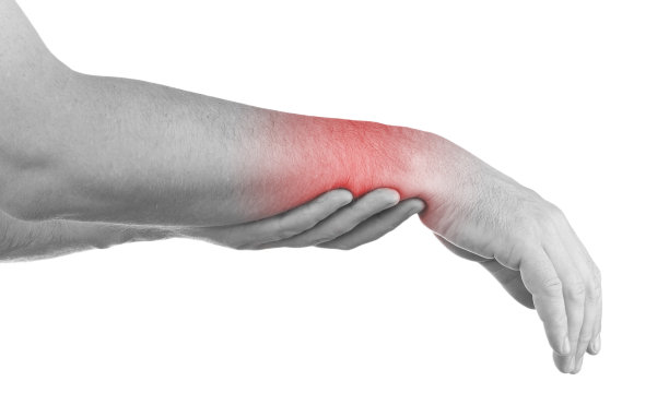 男人手腕的疼痛图片下载