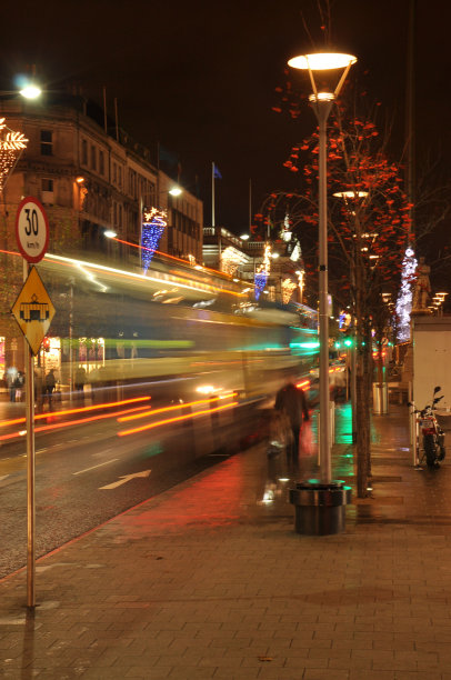 夜间都柏林图片下载