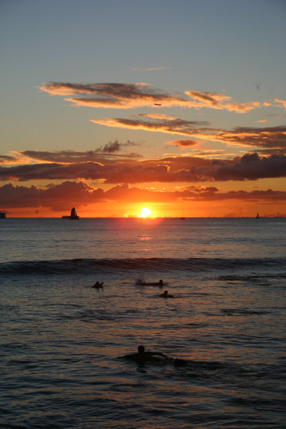 火奴鲁鲁日落图片下载