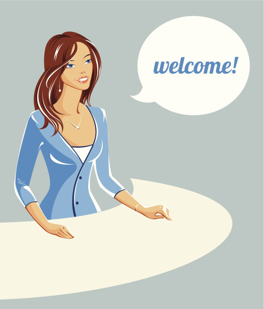 业务的女孩图片下载