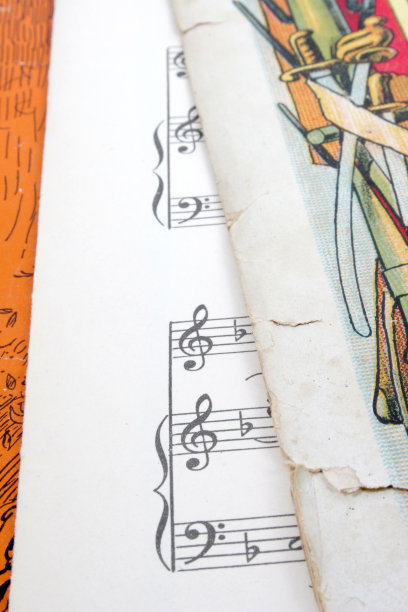 旧的乐谱图片下载