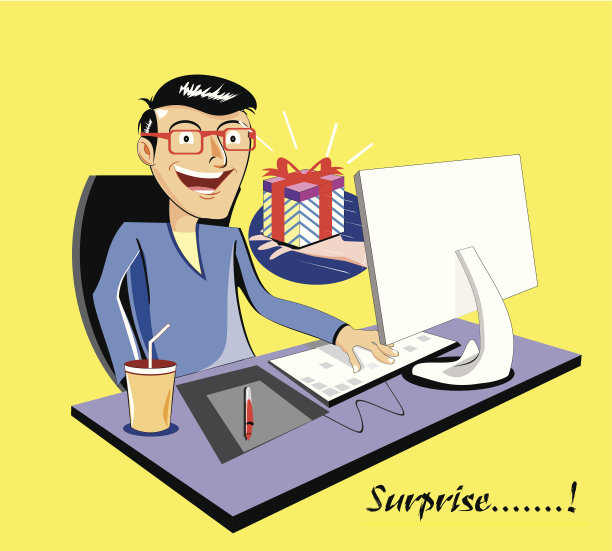 礼物。礼物。惊喜。图片下载