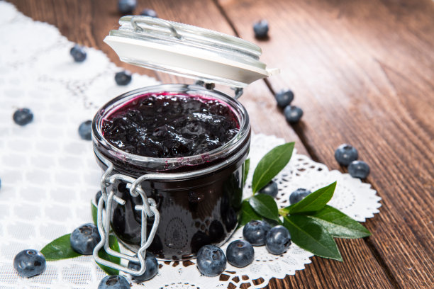 自制蓝莓果酱图片下载