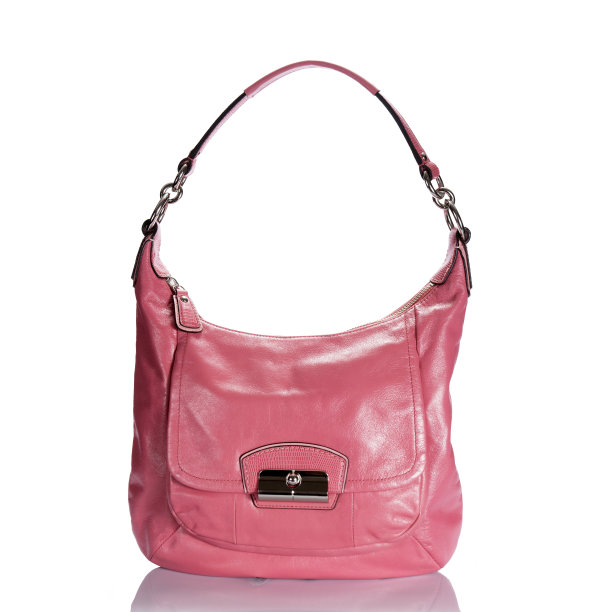 女士的手提包是粉红色的图片下载