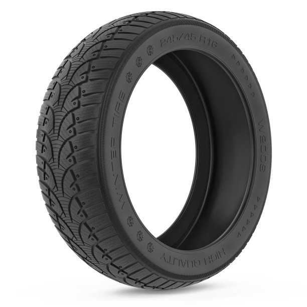 冬季汽车轮胎图片下载