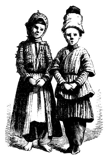 俄罗斯东南部地区人物肖像图片下载