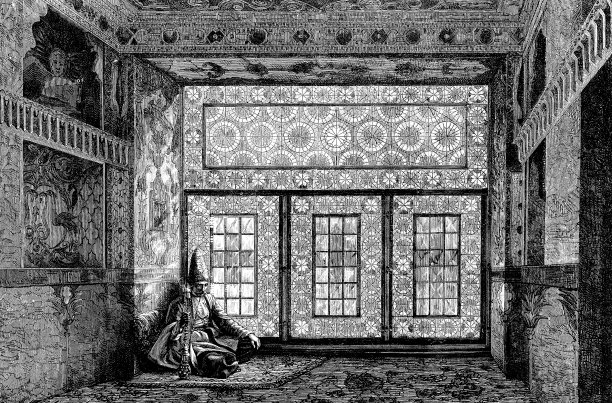 鞑靼人的房子室内图片下载