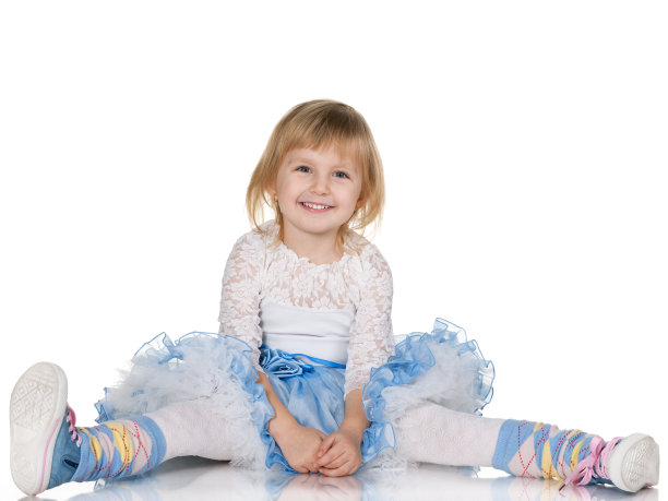 快乐的小女孩图片下载