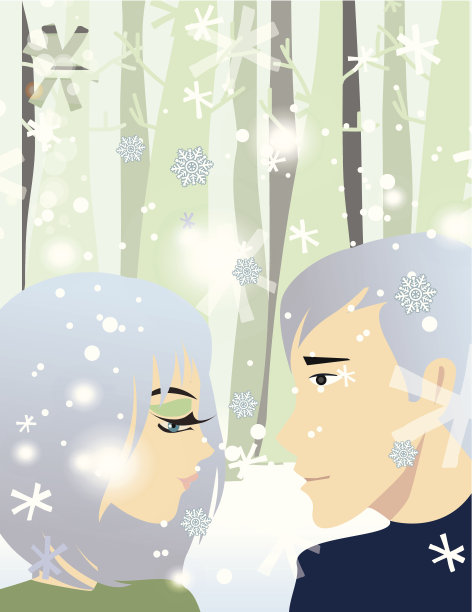 冬天的快乐图片下载