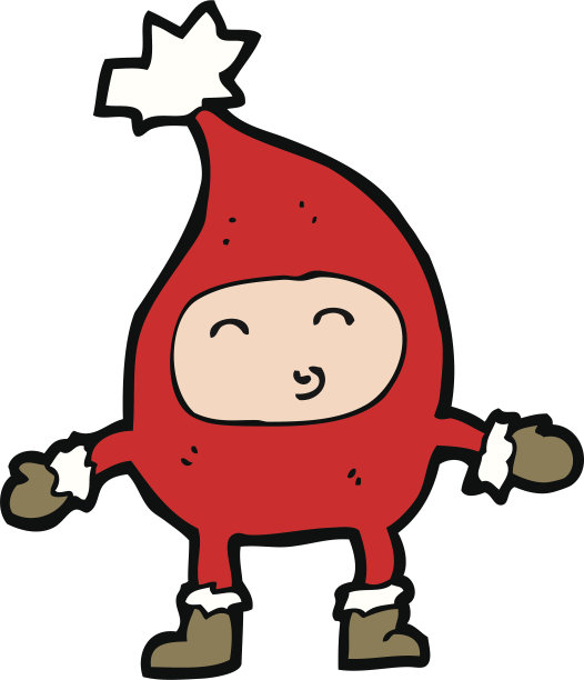卡通有趣的圣诞人物图片下载