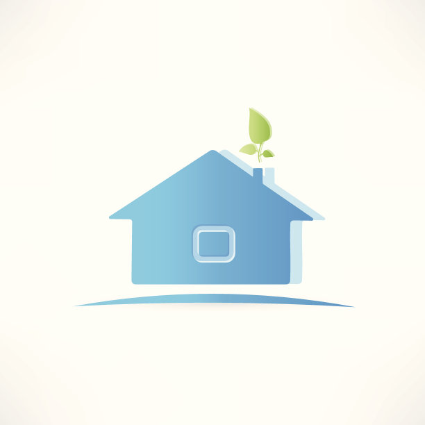 有植物的房子图片下载