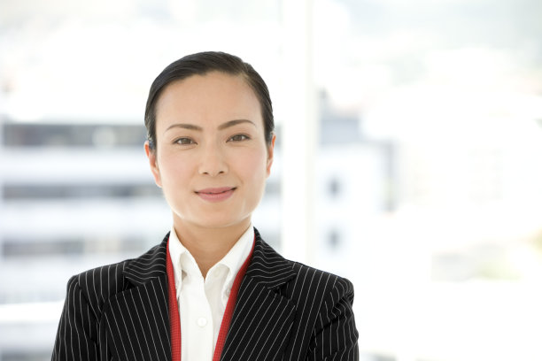 一位中国女高管的肖像图片下载