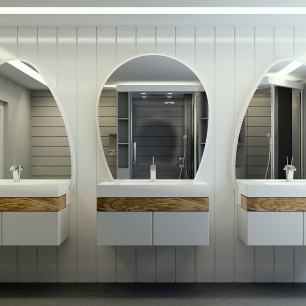 浴室的现代设计图片下载