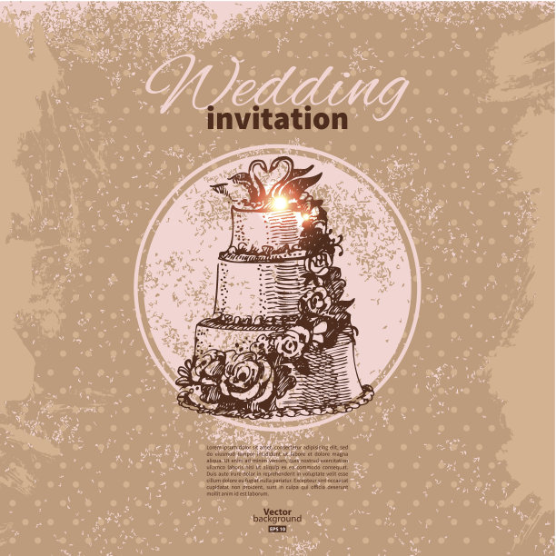 婚礼的邀请图片下载