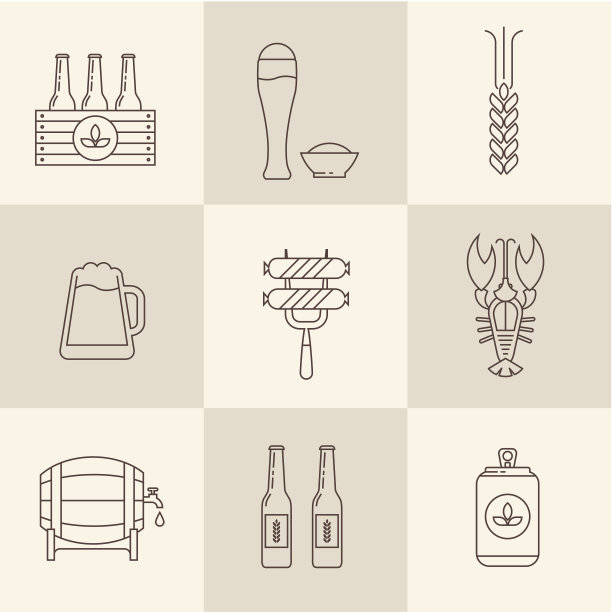 啤酒图标设置图片下载