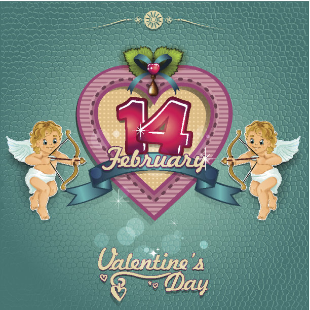 情人节和丘比特图片下载