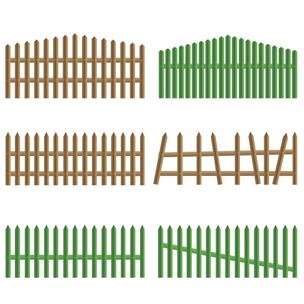 木栅栏图片下载