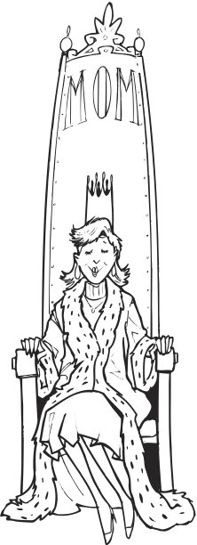 妈妈在宝座图片下载