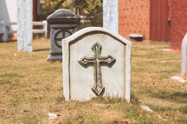 墓地里的坟墓图片下载