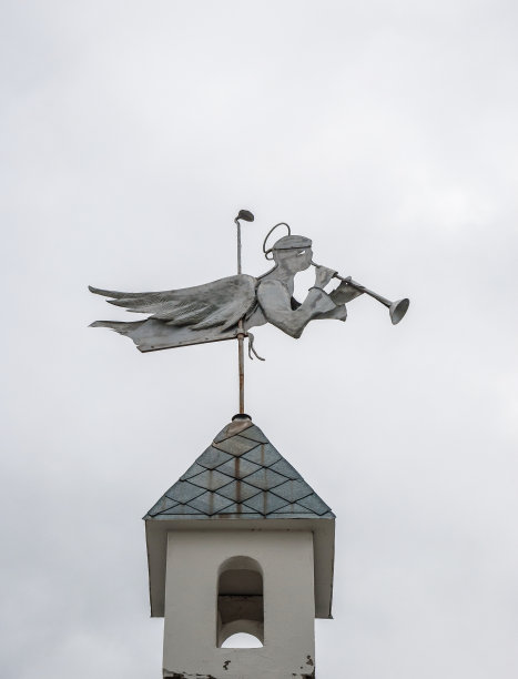 天使形状的风向标图片下载