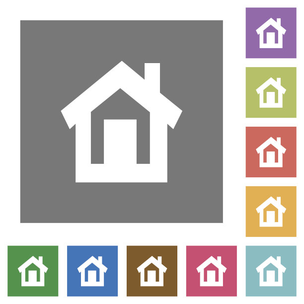 Home square平面图标图片下载
