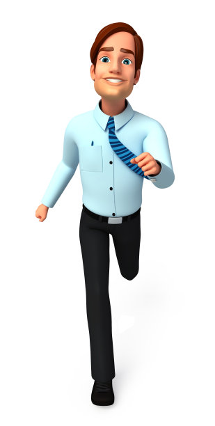 服务人员在跑图片下载