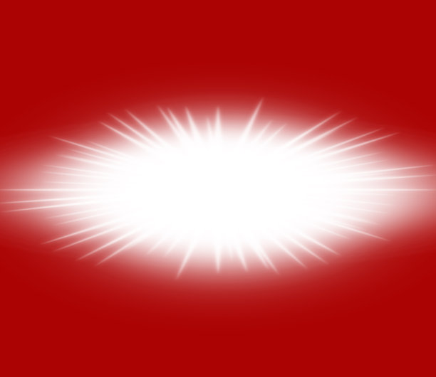 红色背景上的闪光。图片下载