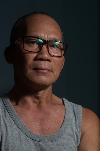 亚洲的老人。图片下载