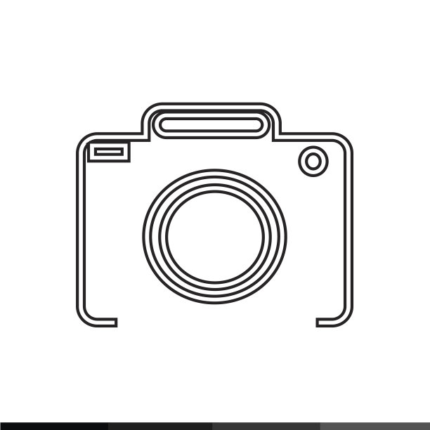 相机图标插画设计图片下载