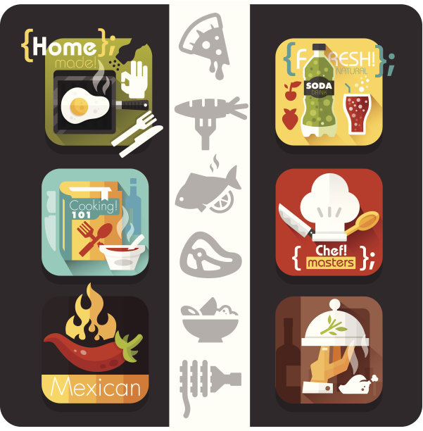 食物偶像平面系列图片下载