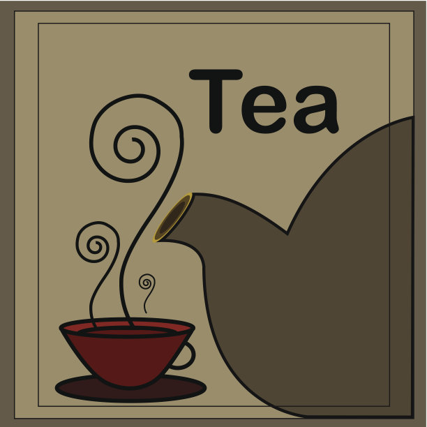 矢量咖啡杯和壶图片下载