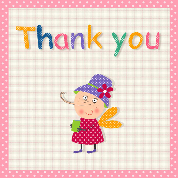 感谢卡图片下载