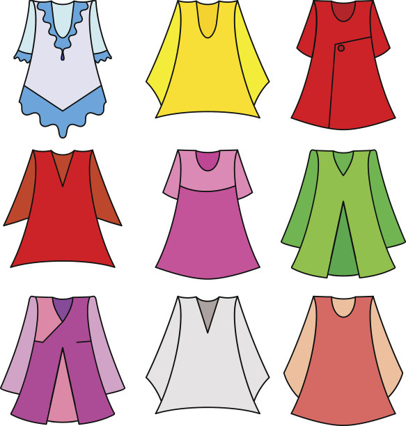 一套适合女孩穿的时装图片下载