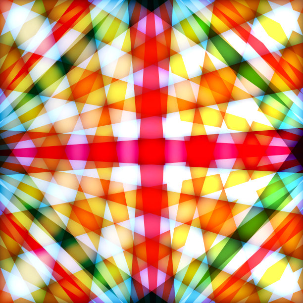 交叉光线的多色背景图片下载