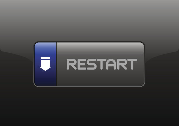 重启按钮素材图片