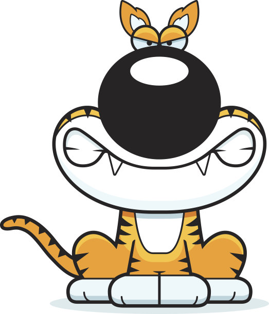 愤怒的卡通塔斯马尼亚虎图片下载