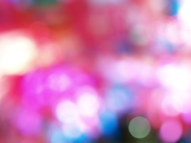 模糊抽象的彩色背景，散焦光素材图片