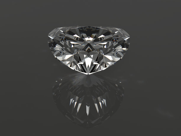 白色底色钻石，高品质图片下载