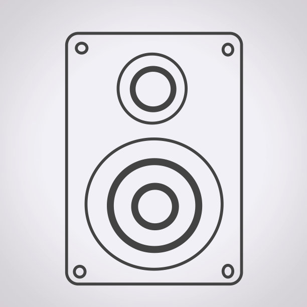 音频扬声器图标图片下载