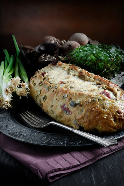 农舍粮仓面包图片下载