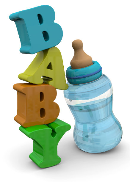 婴儿奶瓶- 3d图片下载