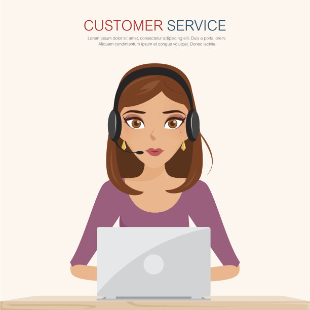 女性在行政工作服务性格。图片下载